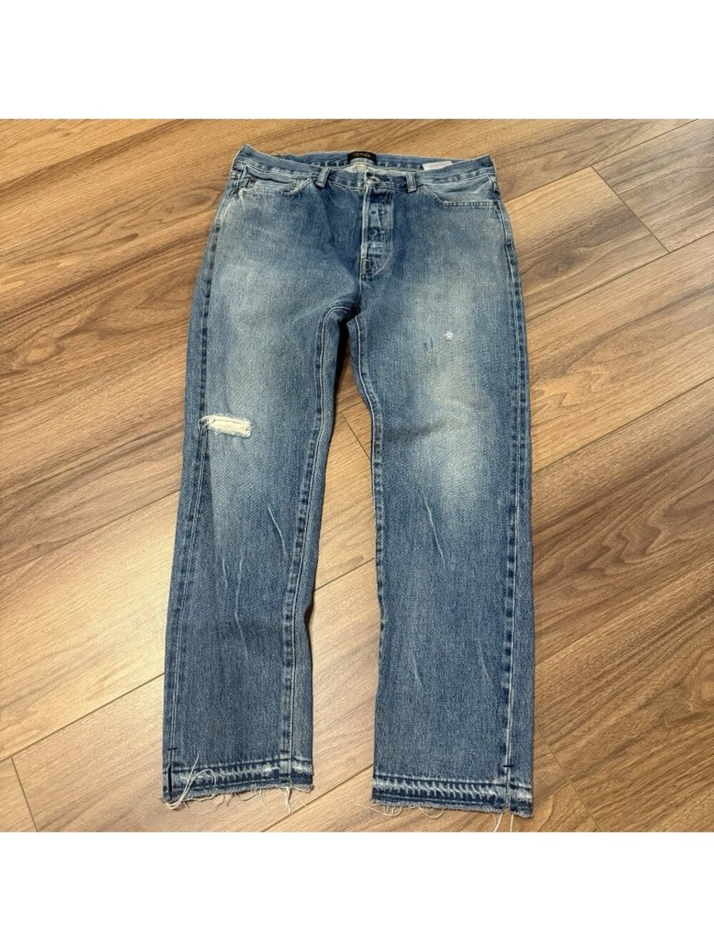 Chimala Selvedge Red Line Denim Jeans Womens Sz 29 Made In Japan